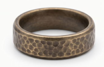 The Nomad | Rugged Hammered Metal Texture